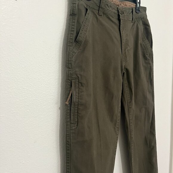 Legendary Outfitters | Olive Green Cargo Relaxed Fit Utility Work Pants, 32x34 - Picture 2 of 10